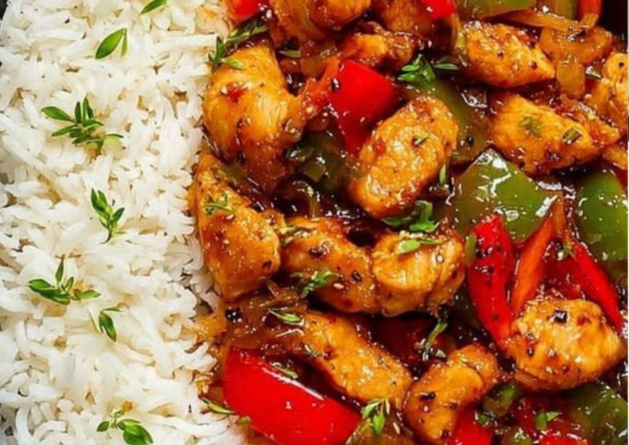 halal chicken recipes with rice and vegetables
