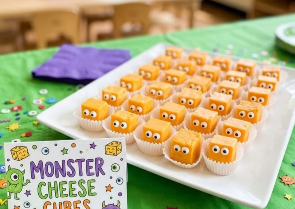 monster cheese Halloween food ideas