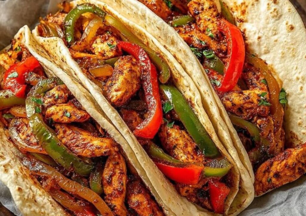 easy halal chicken fajitas recipe