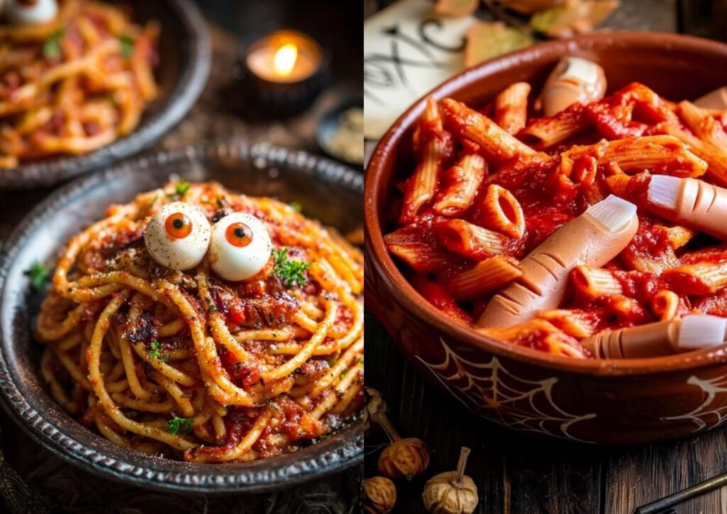 Creepy Pasta Halloween food ideas