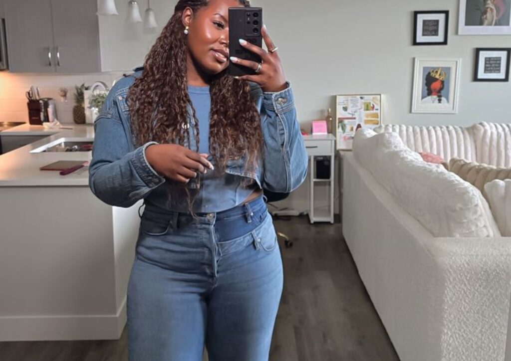 Denim Boots With a Denim Outfit