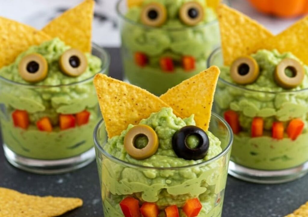 Monster Guacamole Halloween food ideas