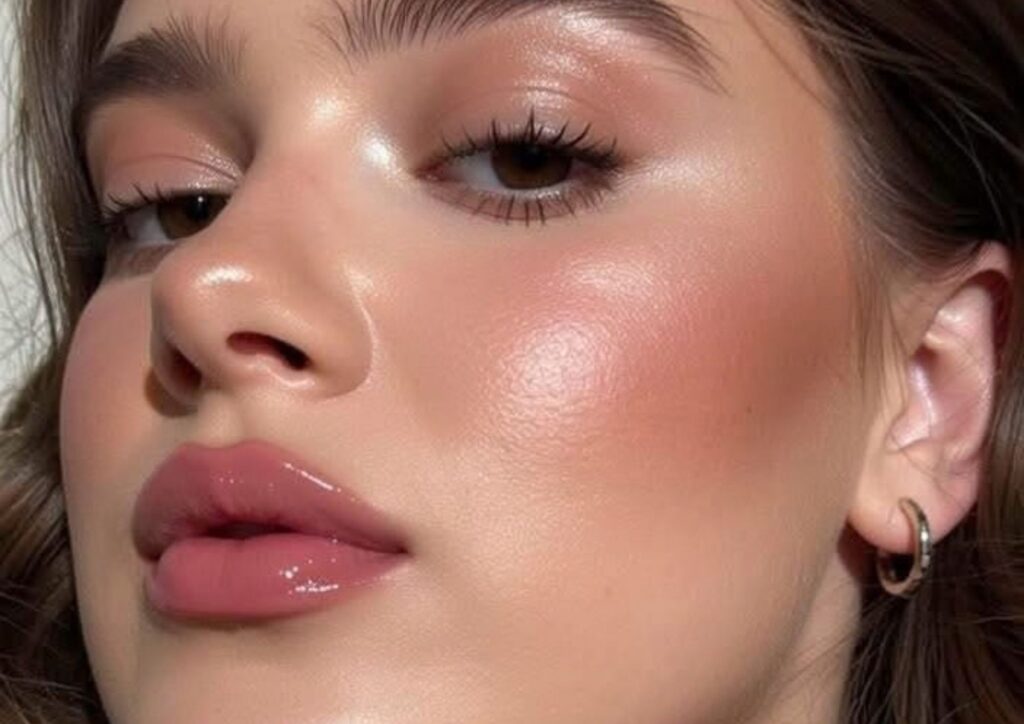 Flawless foundation makeup with smooth skin and natural-looking coverag