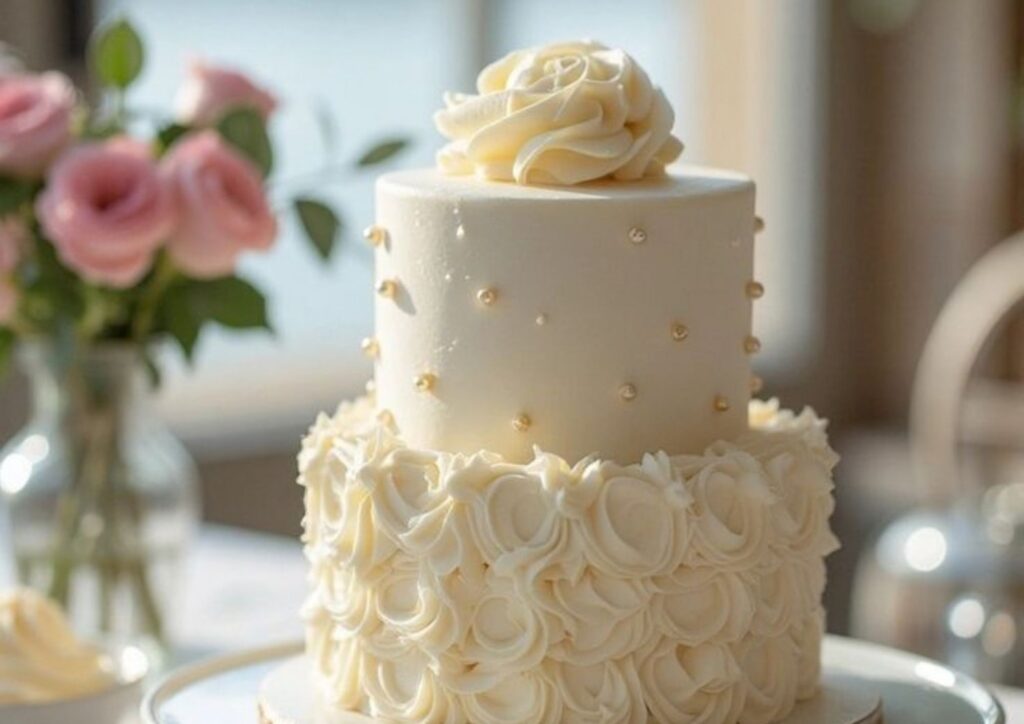 Small wedding cake ideas two tier wedding cake