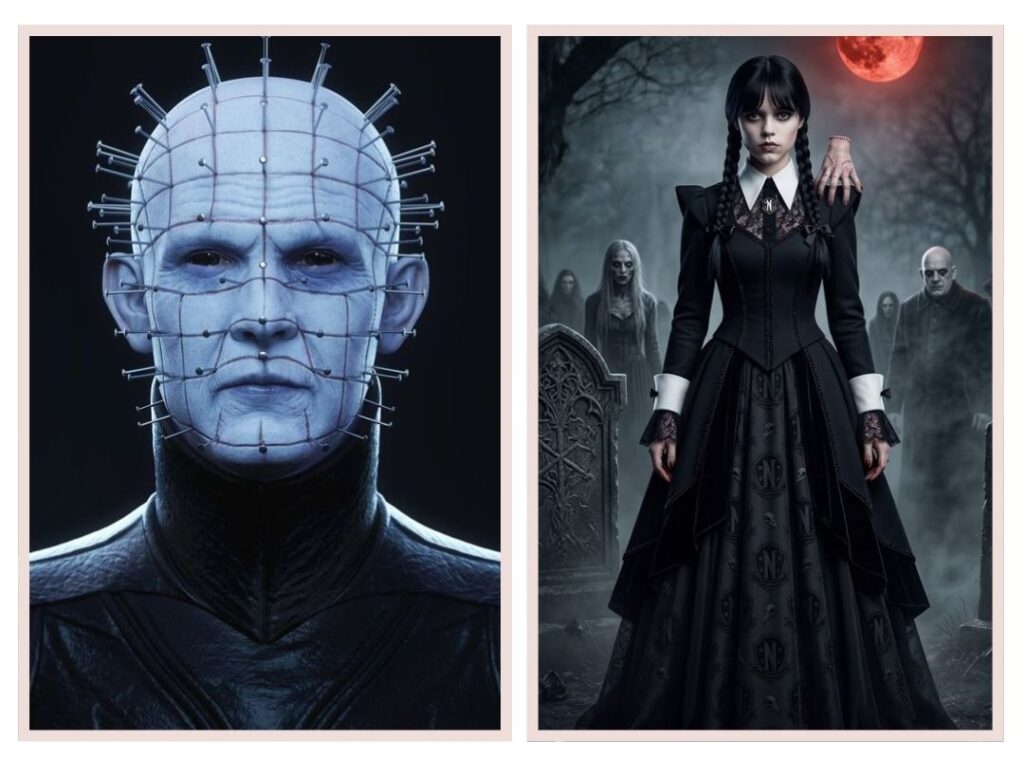 horror movie Halloween costumes for women and men