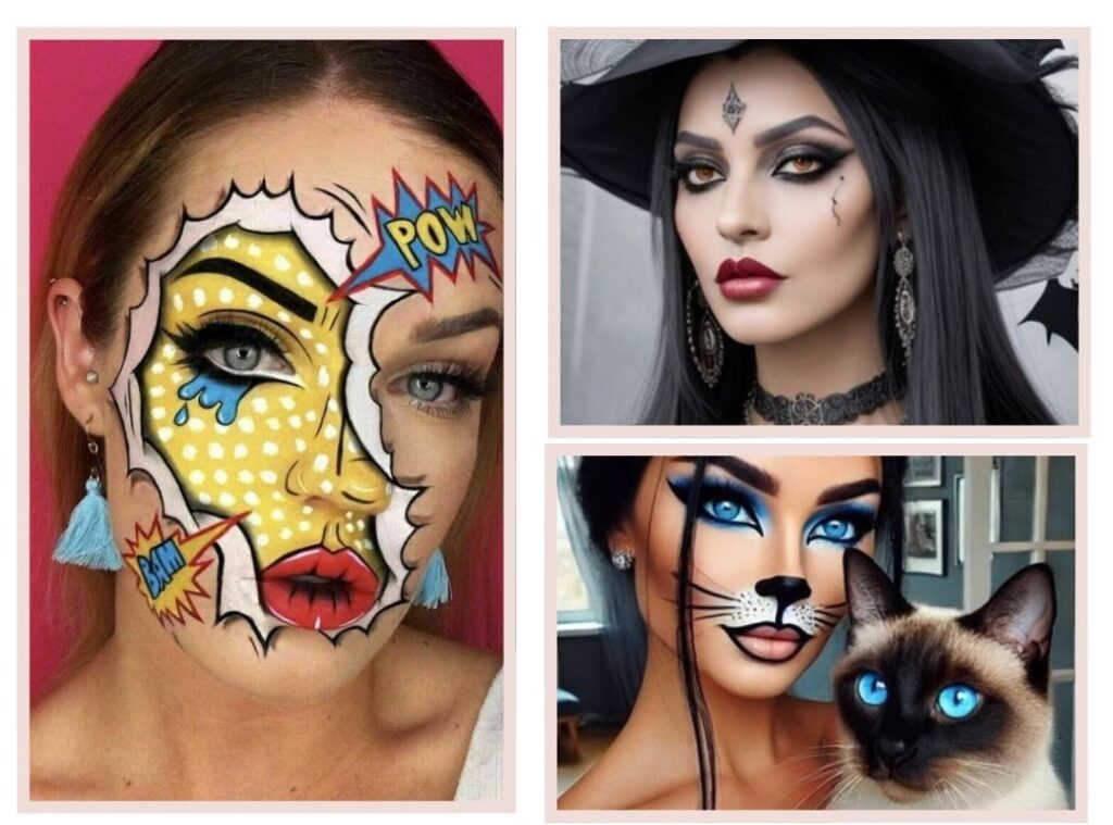 simple Halloween makeup ideas for beginners